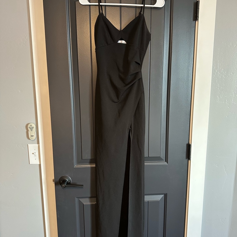 Elegant Black Evening Dress